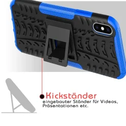 iPhone X / XS - Outdoor Hülle 2-teiliges Schutzcase