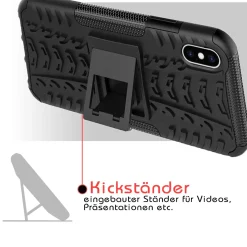 iPhone X / XS - Outdoor Hülle 2-teiliges Schutzcase