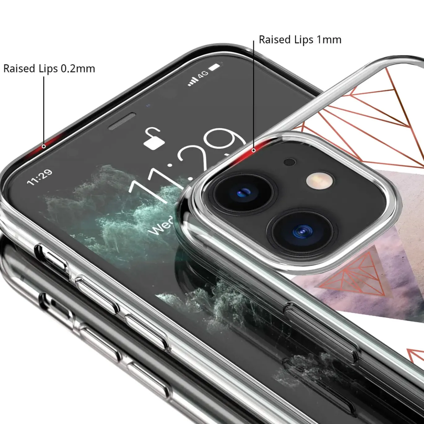 iPhone X / XS - TPU Case mit Motivdruck