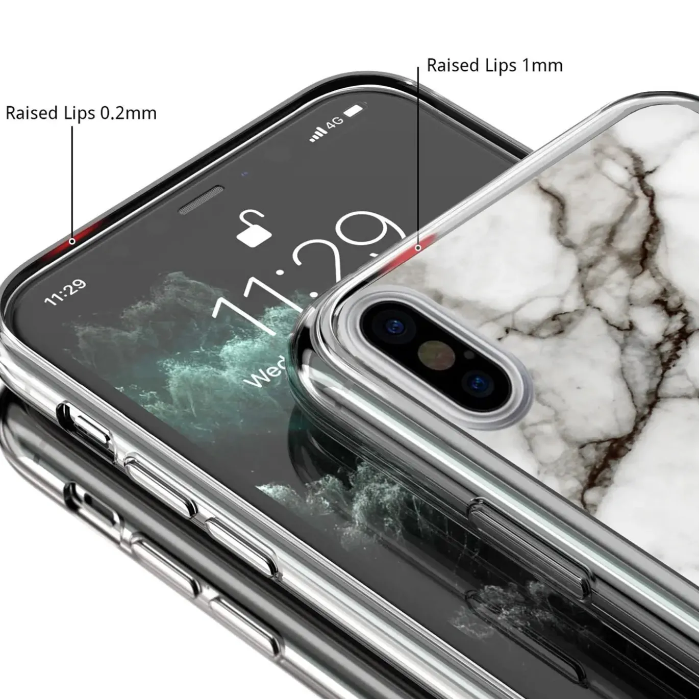 iPhone X / XS - TPU Case mit Motivdruck