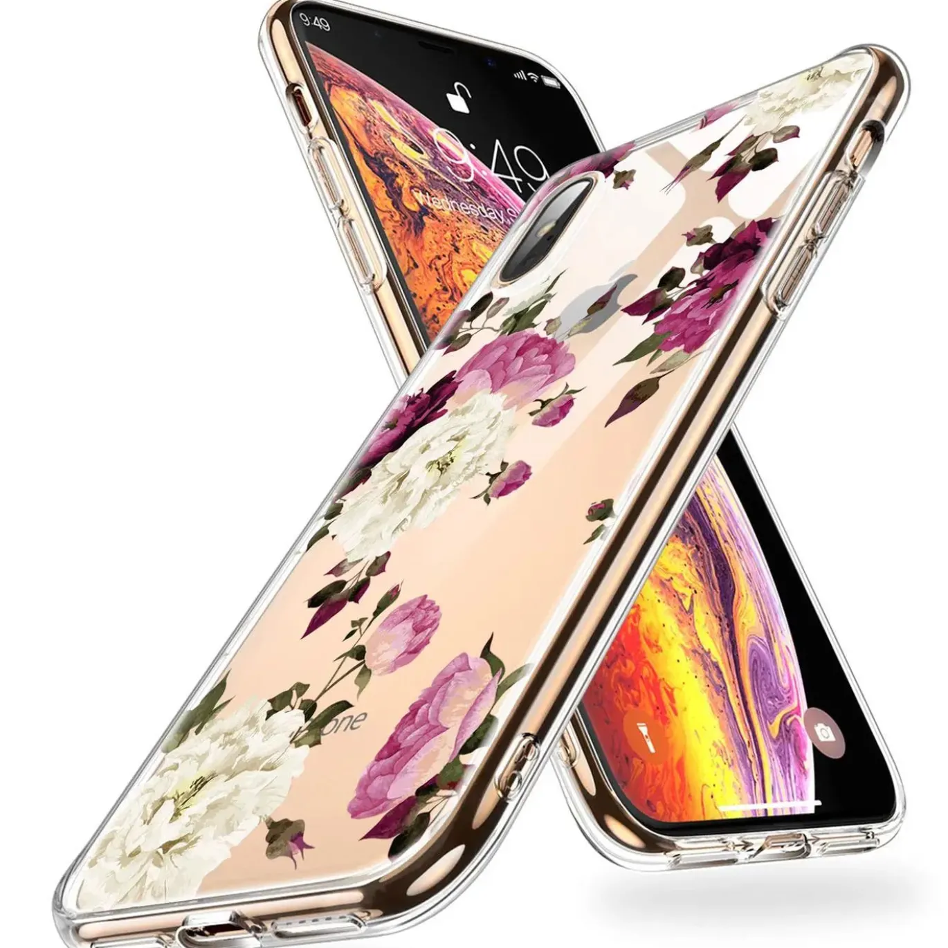 iPhone X / XS - TPU Case mit Motivdruck