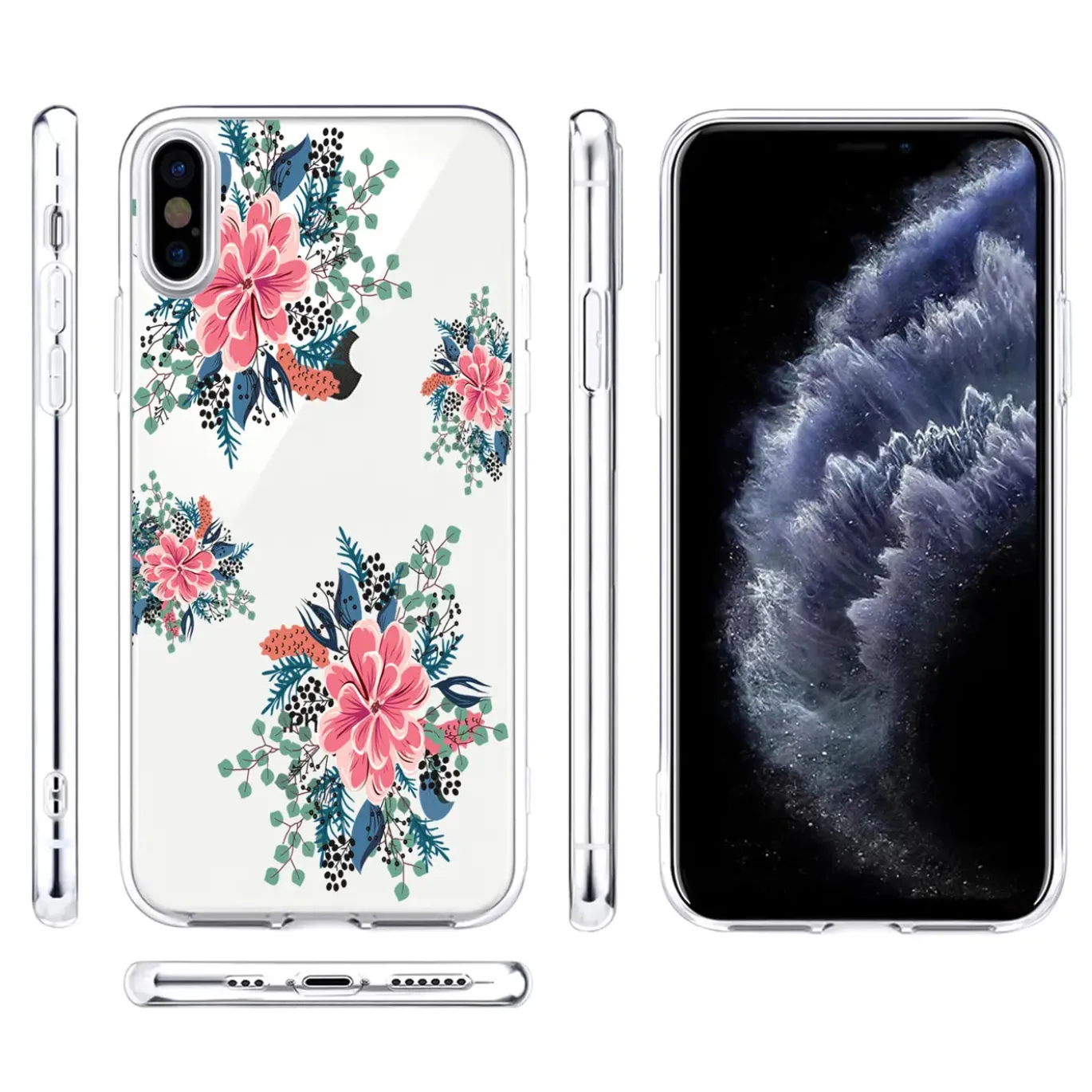 iPhone X / XS - TPU Case mit Motivdruck