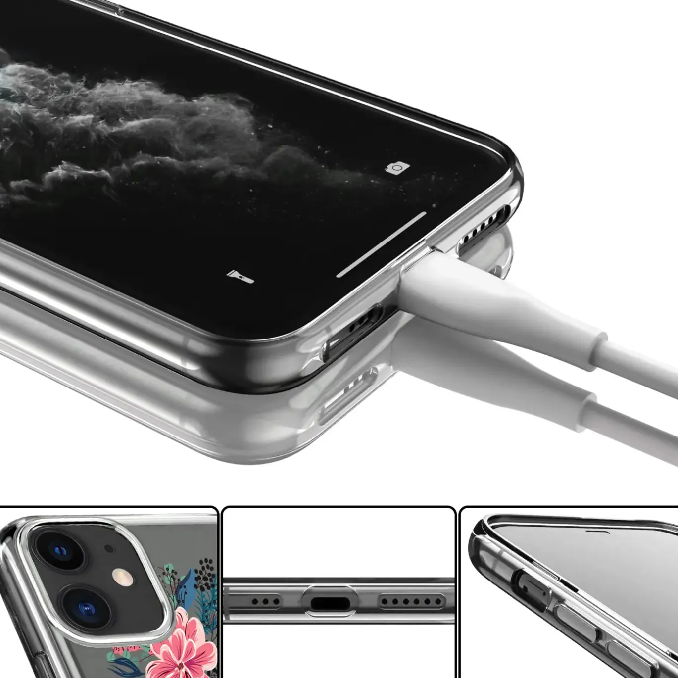 iPhone X / XS - TPU Case mit Motivdruck