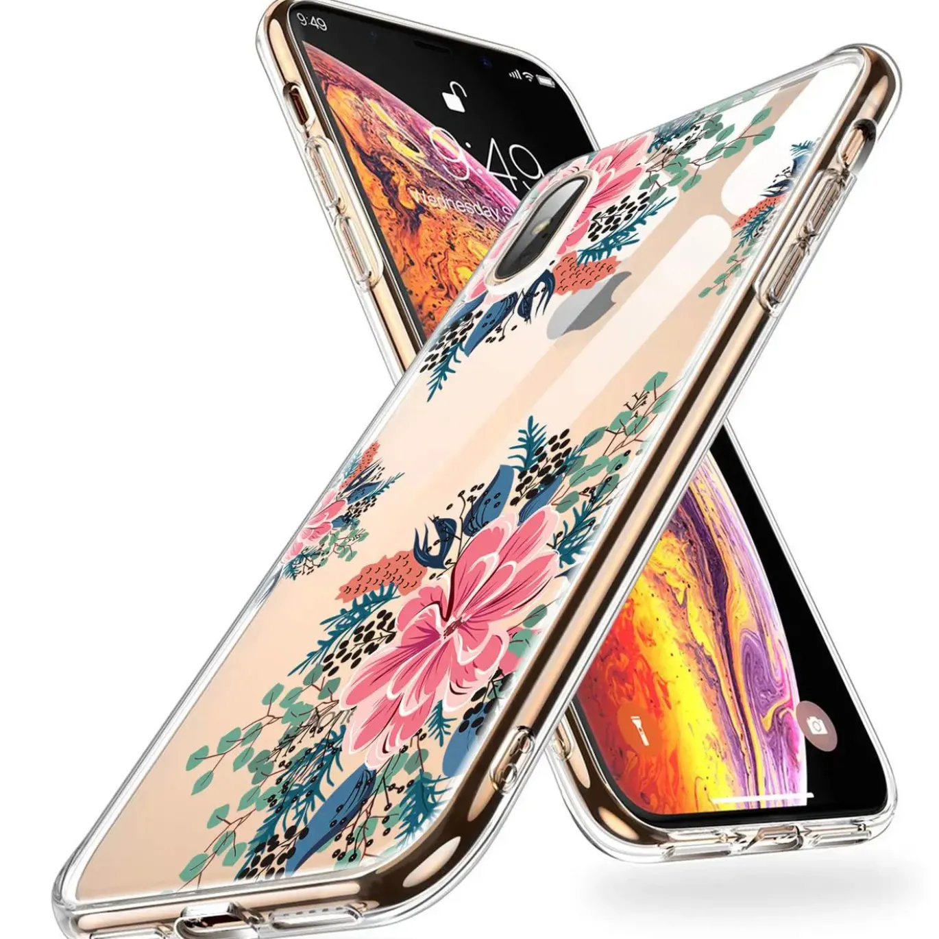 iPhone X / XS - TPU Case mit Motivdruck