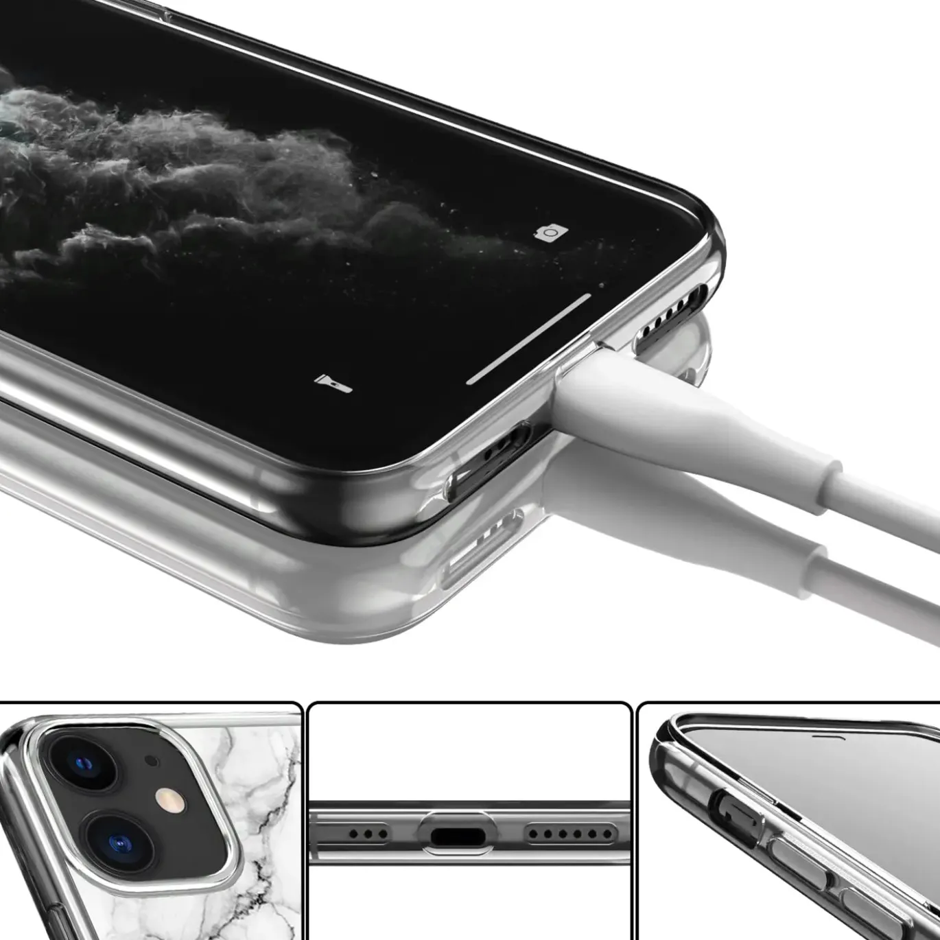 iPhone X / XS - TPU Case mit Motivdruck