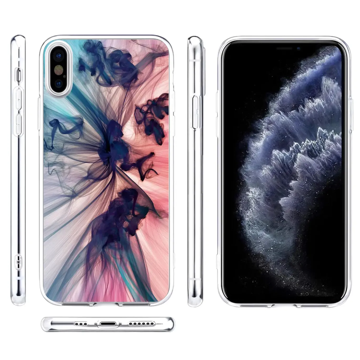 iPhone X / XS - TPU Case mit Motivdruck
