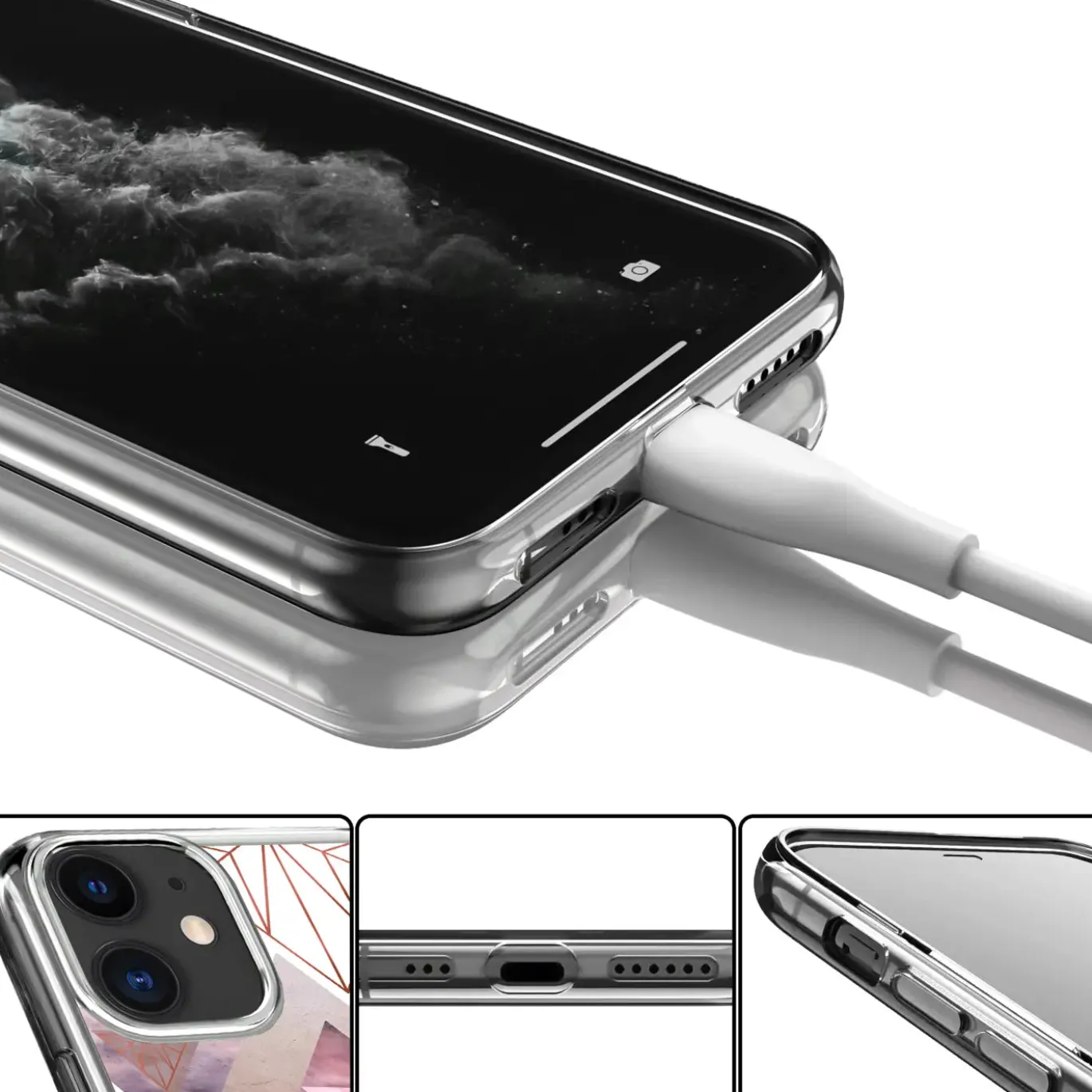 iPhone X / XS - TPU Case mit Motivdruck