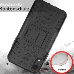 iPhone XR - Outdoor Hülle 2-teiliges Schutzcase