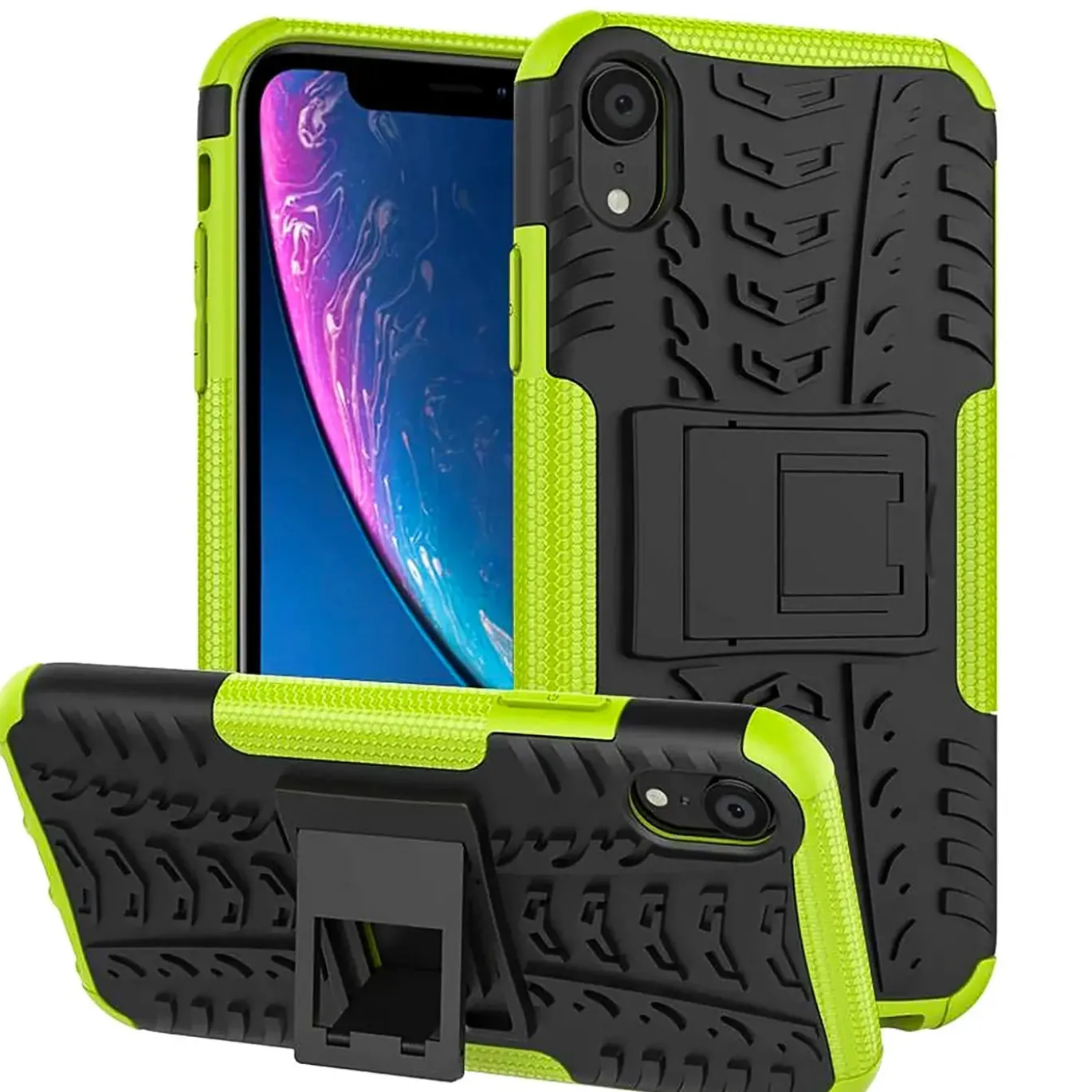 iPhone XR - Outdoor Hülle 2-teiliges Schutzcase