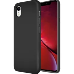 iPhone XR - Silikon Case mit Mikrofaser-Innenseite