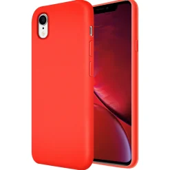 iPhone XR - Silikon Case mit Mikrofaser-Innenseite