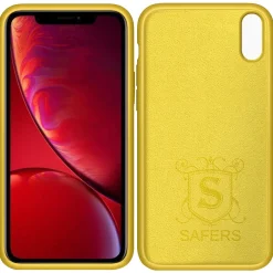 iPhone XR - Silikon Case mit Mikrofaser-Innenseite