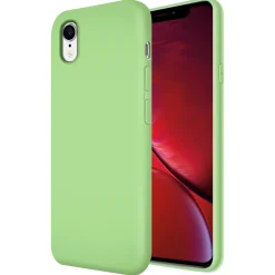 iPhone XR - Silikon Case mit Mikrofaser-Innenseite