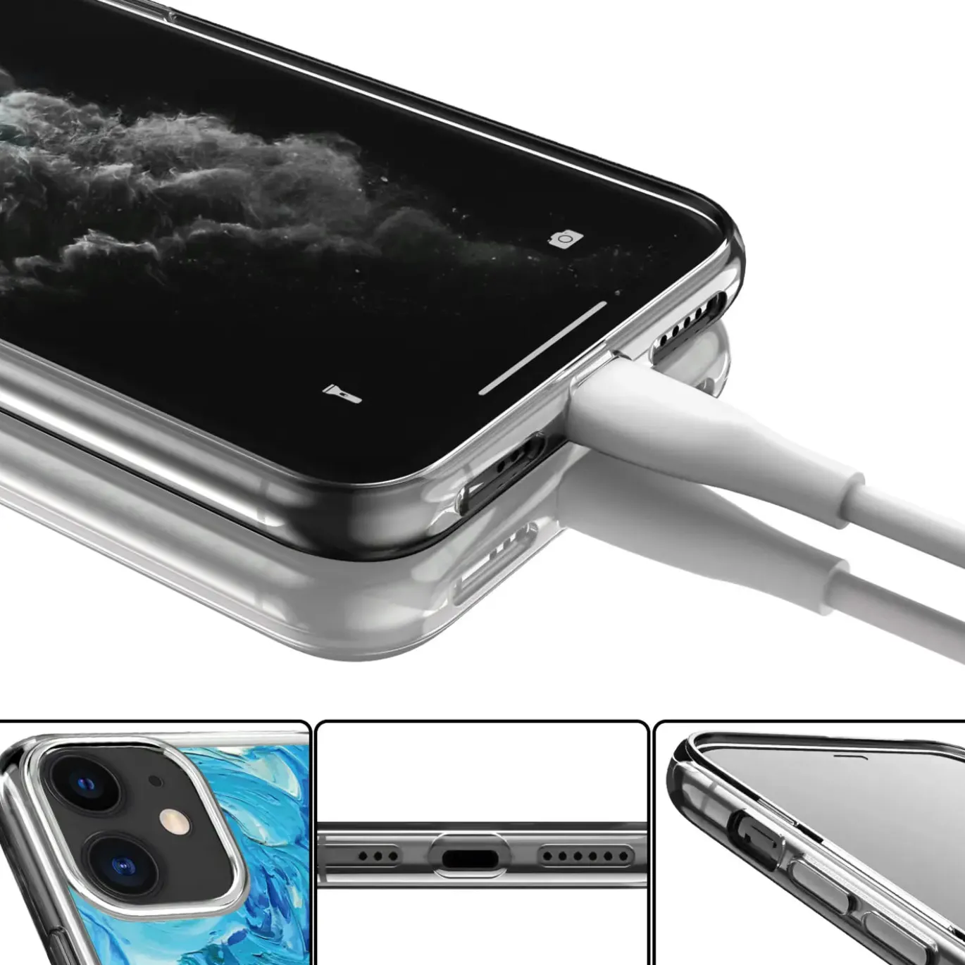iPhone XR - TPU Case mit Motivdruck