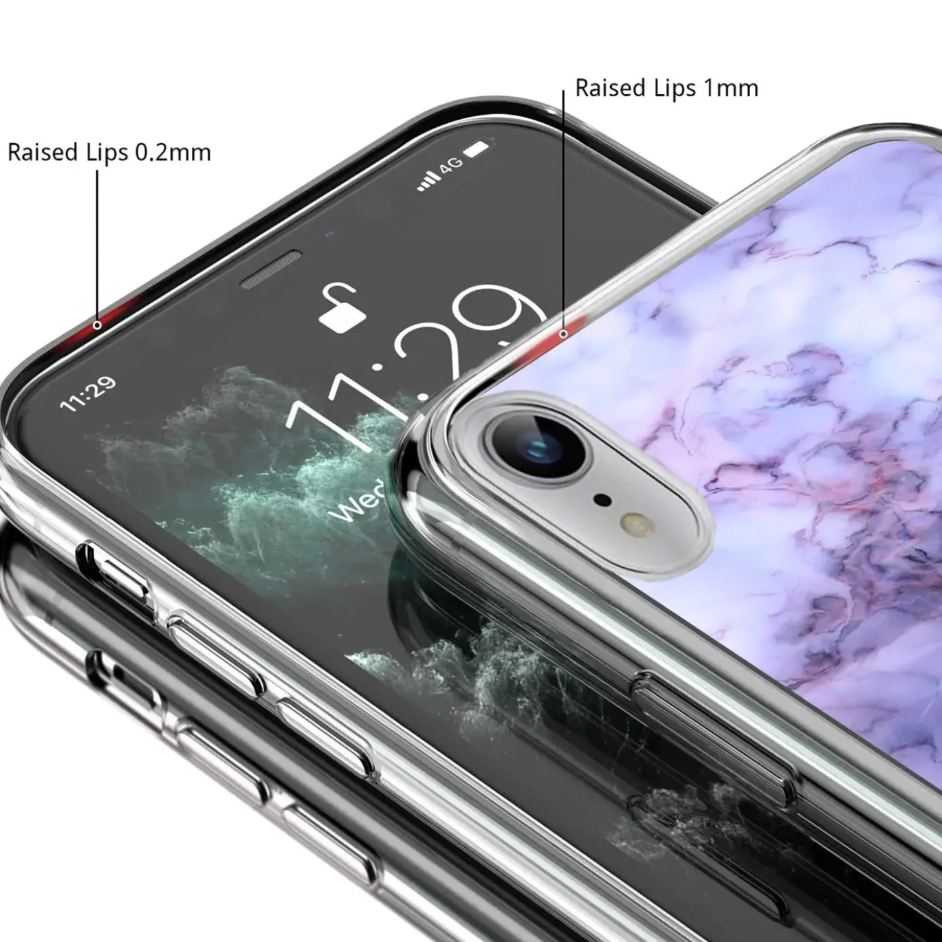 iPhone XR - TPU Case mit Motivdruck