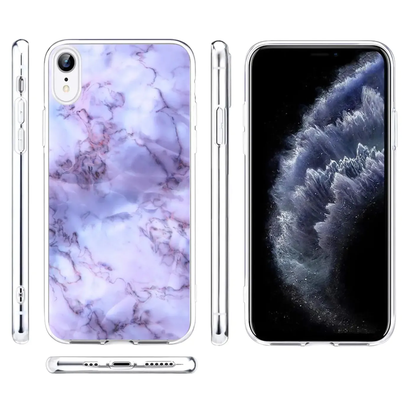 iPhone XR - TPU Case mit Motivdruck