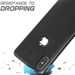 iPhone Xs Max - PU Hartschale Handyhülle