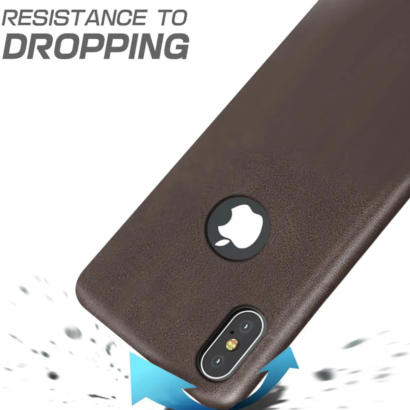 iPhone Xs Max - PU Hartschale Handyhülle