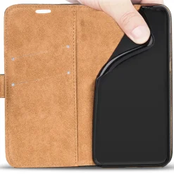 iPhone Xs Max - Retro Klapphülle mit Karten- & Geldfach