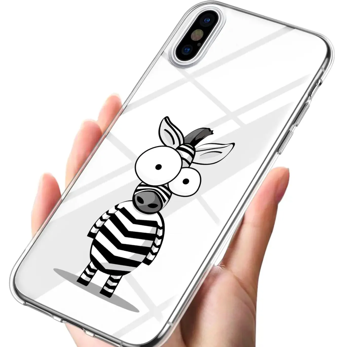 iPhone Xs Max - TPU Case mit Motivdruck