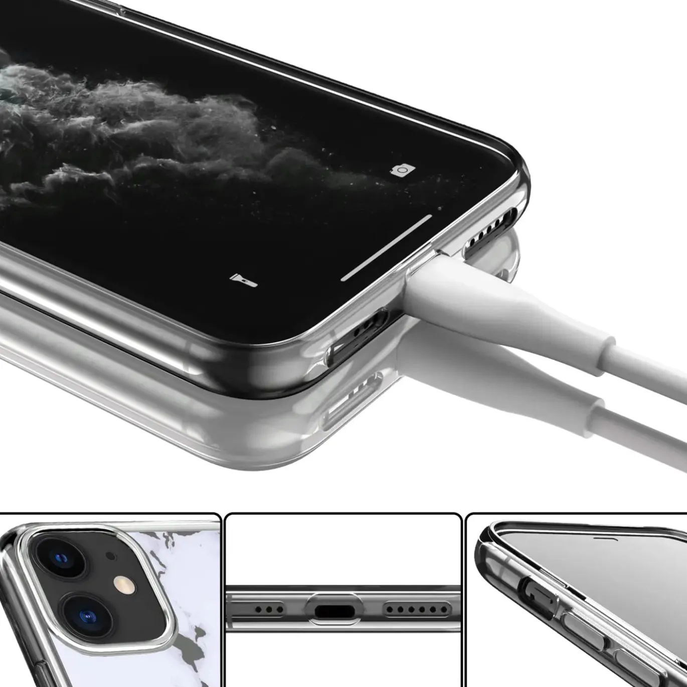 iPhone Xs Max - TPU Case mit Motivdruck