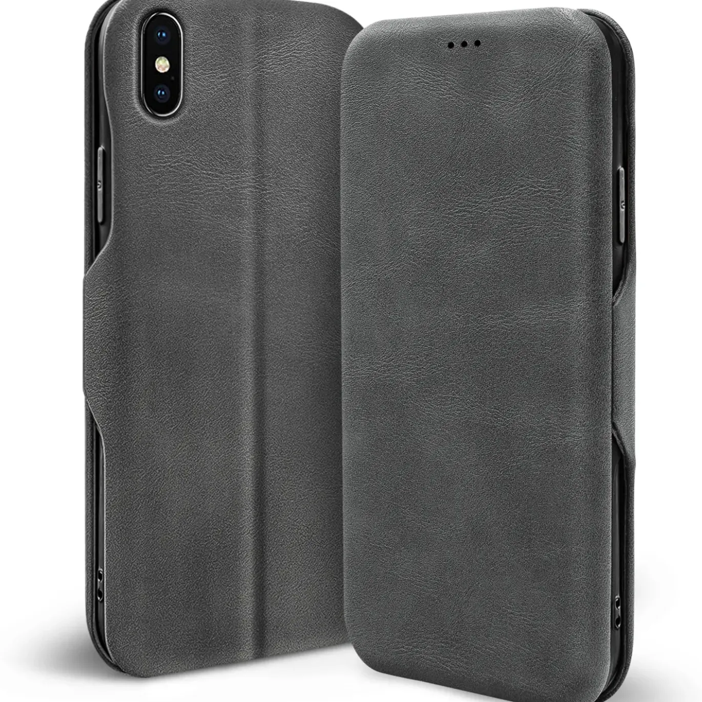 iPhone Xs Max - Wallet Etui mit Standfunktion