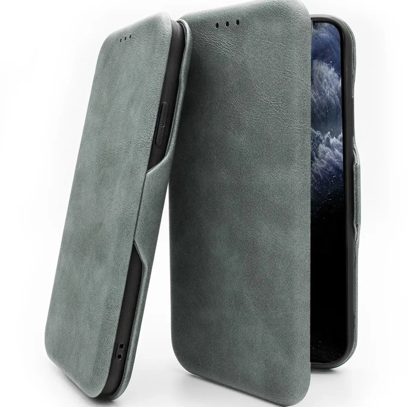 iPhone Xs Max - Wallet Etui mit Standfunktion
