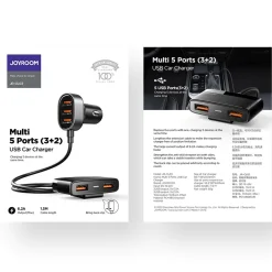Joyroom Kfz-Ladegerät - JR-CL03 - Schwarz