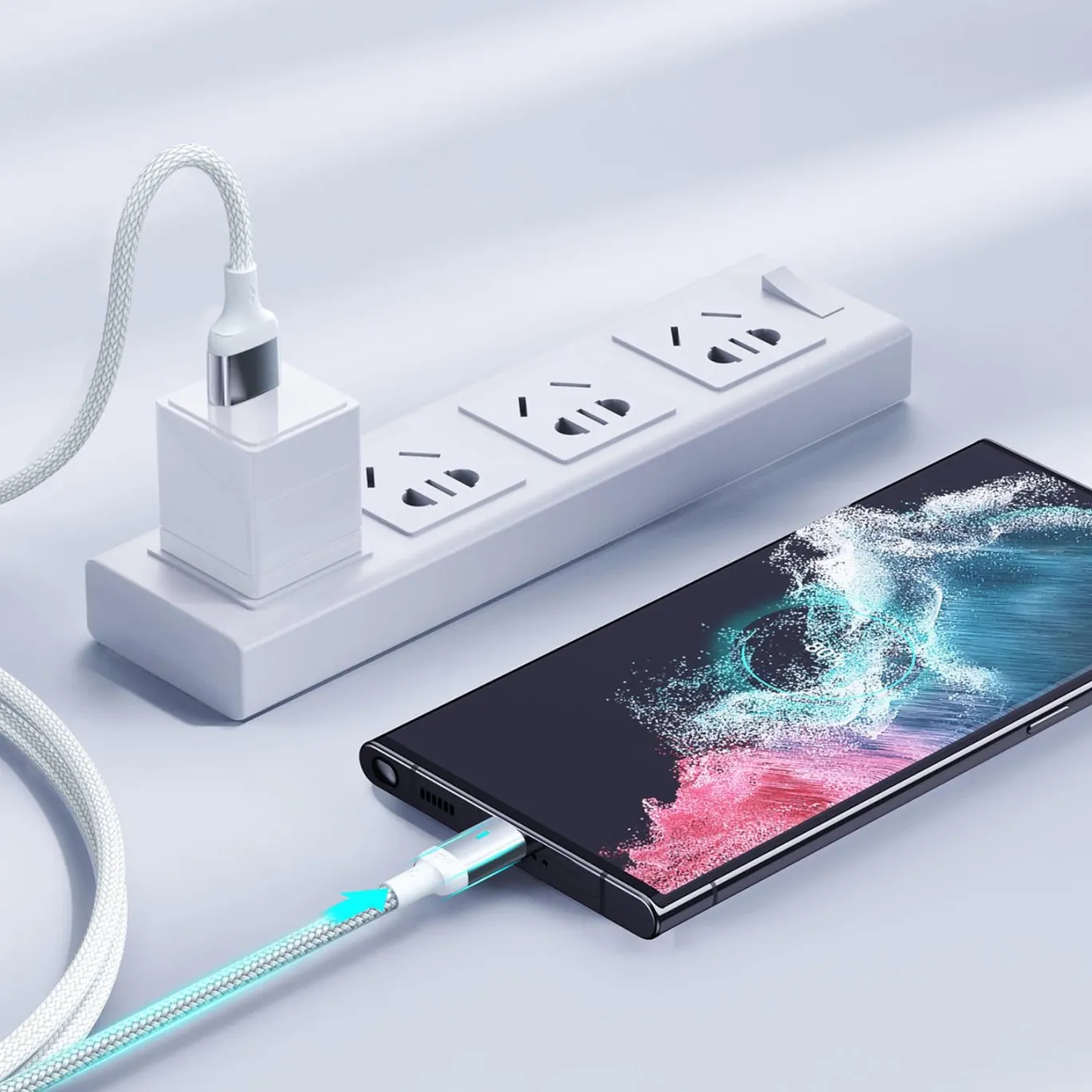 Joyroom USB Kabel - Typ-C - 1.2M - Schwarz