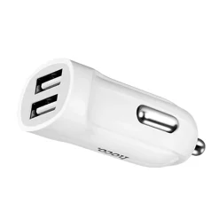 Kfz-Ladegerät Hoco - Z2A microUSB - Weiß