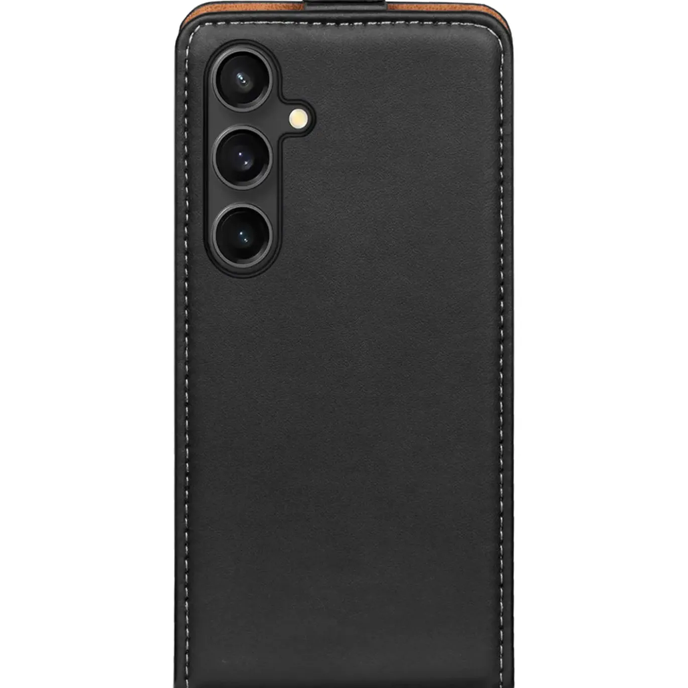 Klassische Flip-Hülle für Samsung Galaxy S26 Plus - Kunstleder Case zum Aufklappen