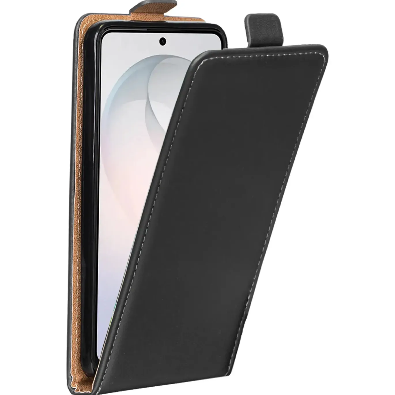 Klassische Flip-Hülle für Samsung Galaxy S26 Ultra - Kunstleder Case zum Aufklappen