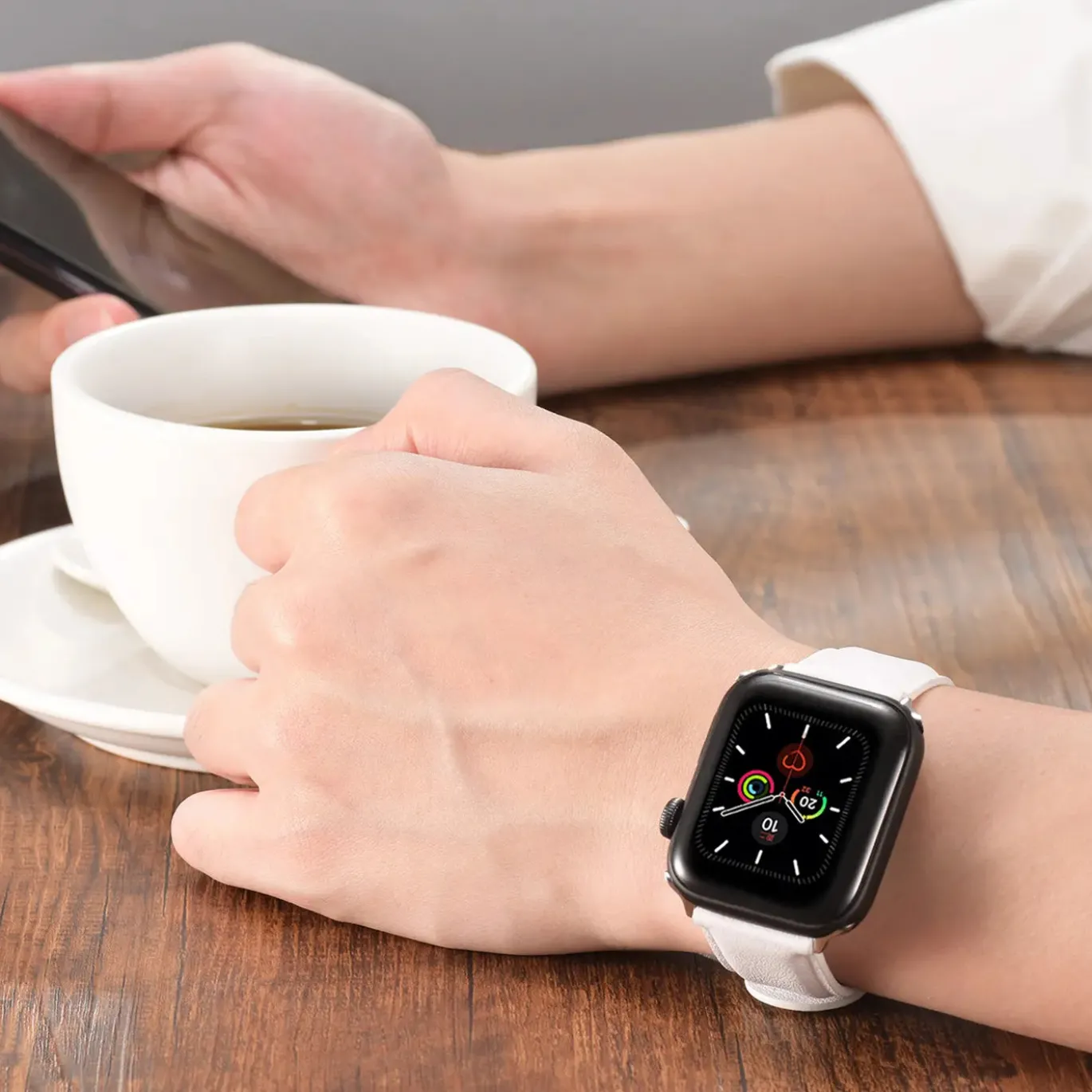 Leder Armband - Apple Watch