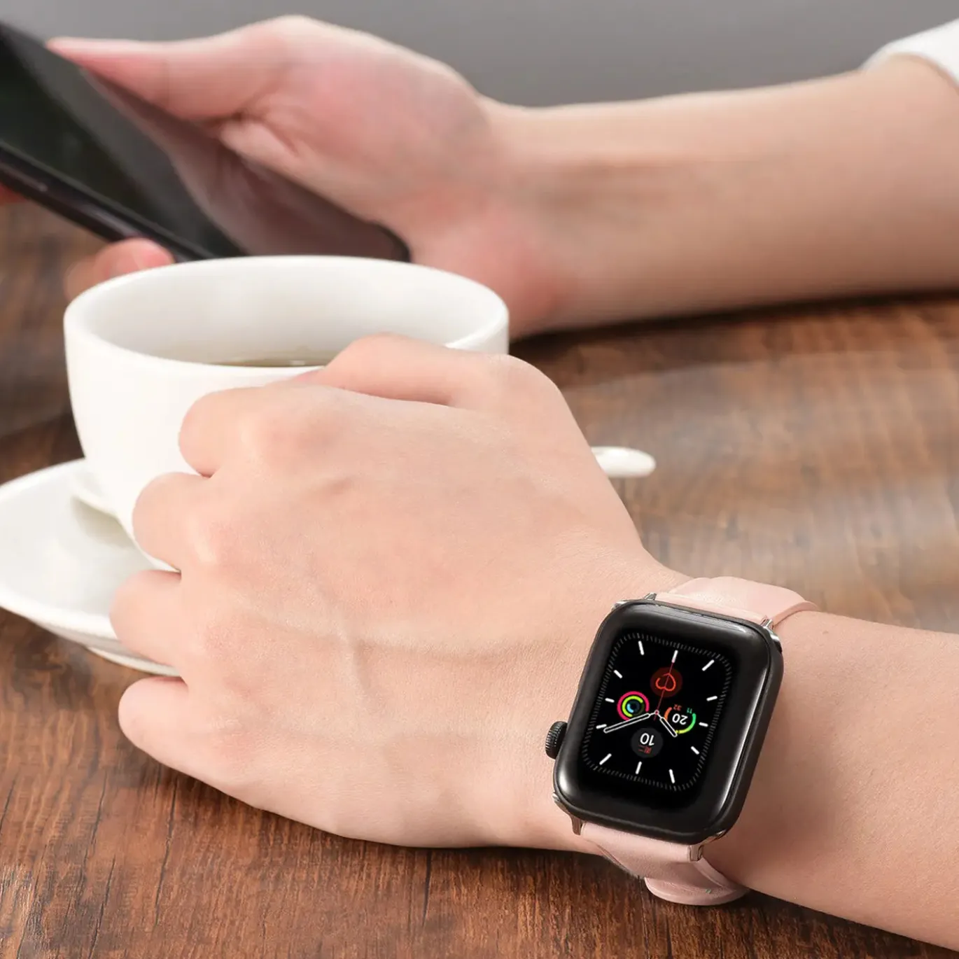 Leder Armband - Apple Watch