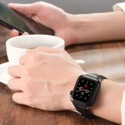 Leder Armband - Apple Watch