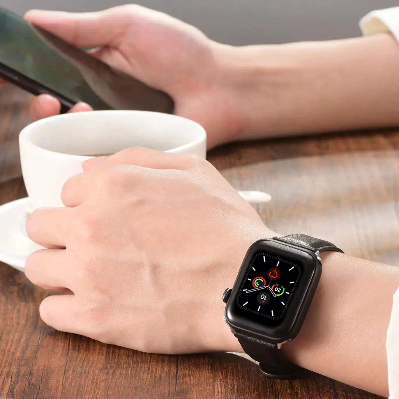 Leder Armband - Apple Watch