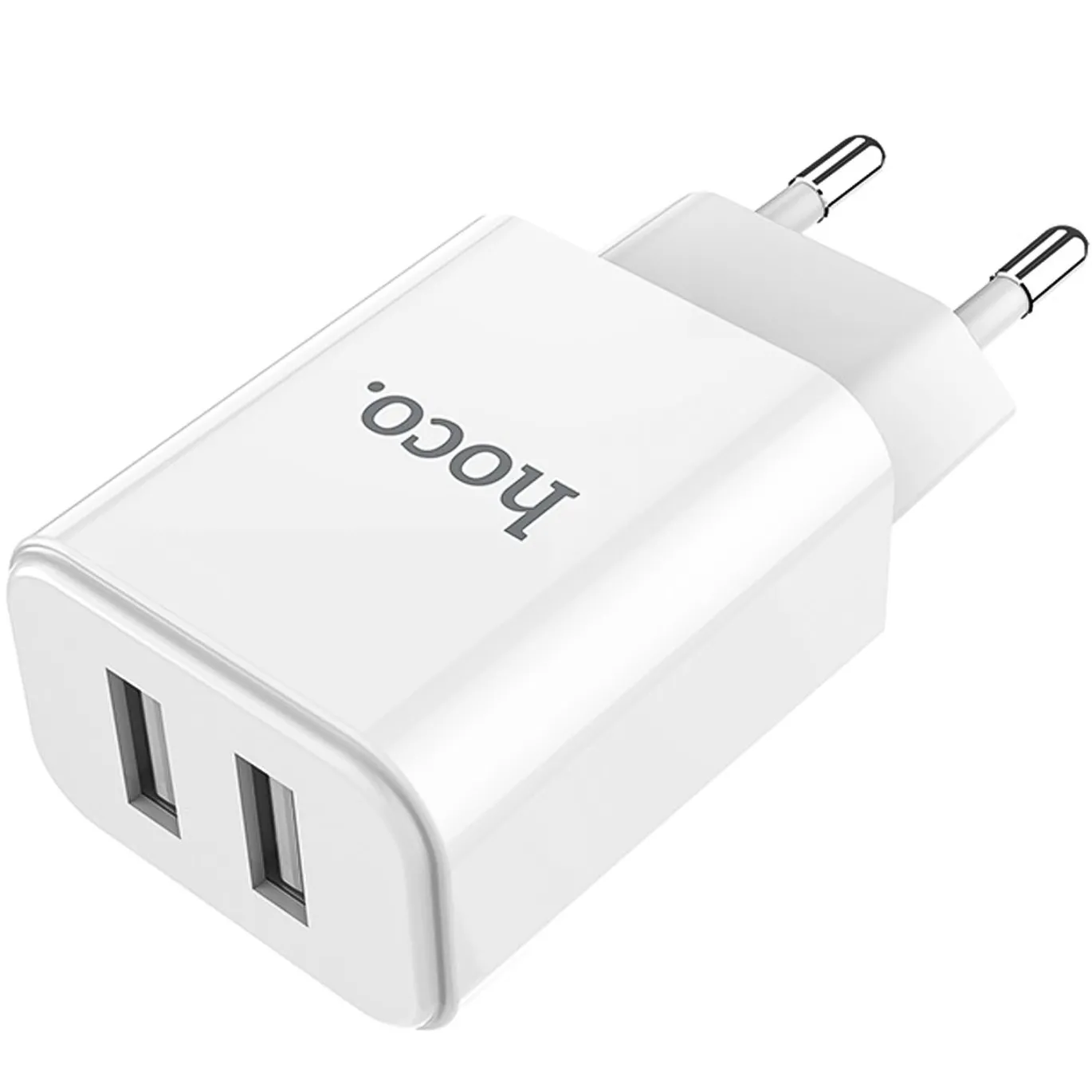 Netz-Ladegerät Hoco - C62A microUSB Weiss