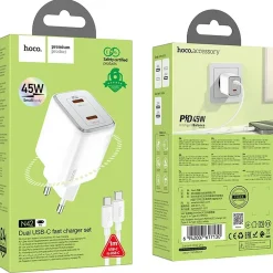 Netz-Ladegerät Hoco - N42 GaN Typ C Set