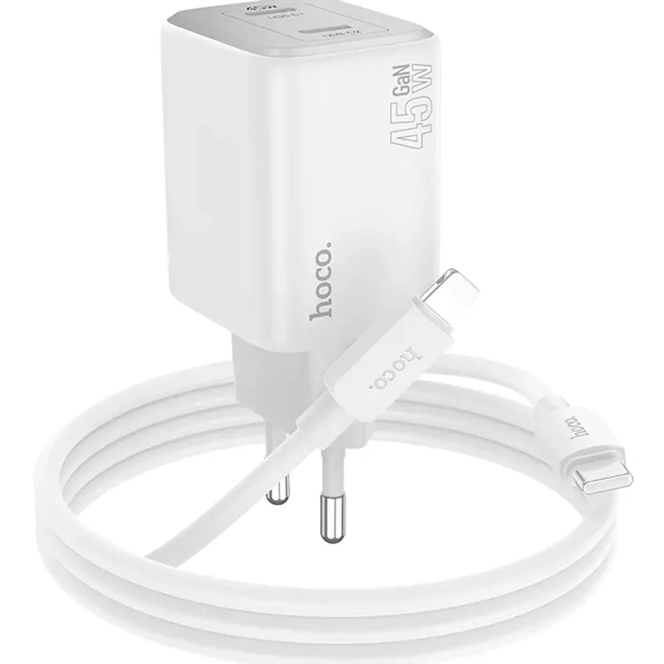 Netz-Ladegerät Hoco - N42 GaN Lightning Set