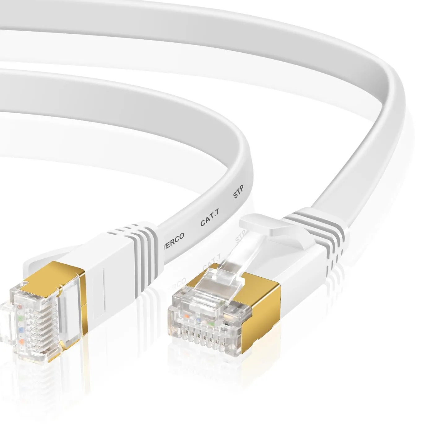 Patch RUND Kabel Cat7 - PC-Flat-700A - 8M