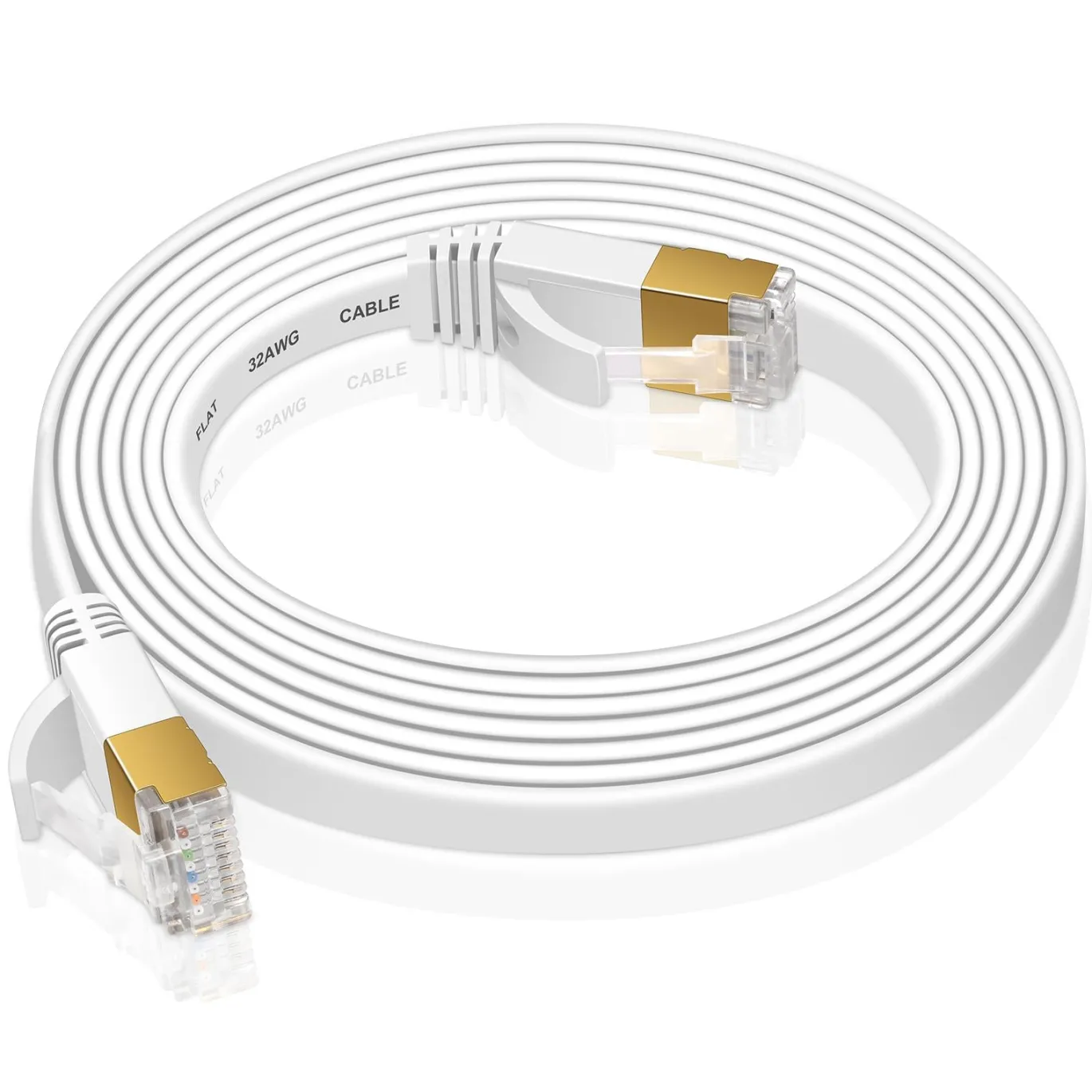 Patch-RUND-Kabel-Cat7-PC-Flat-700A-15M
