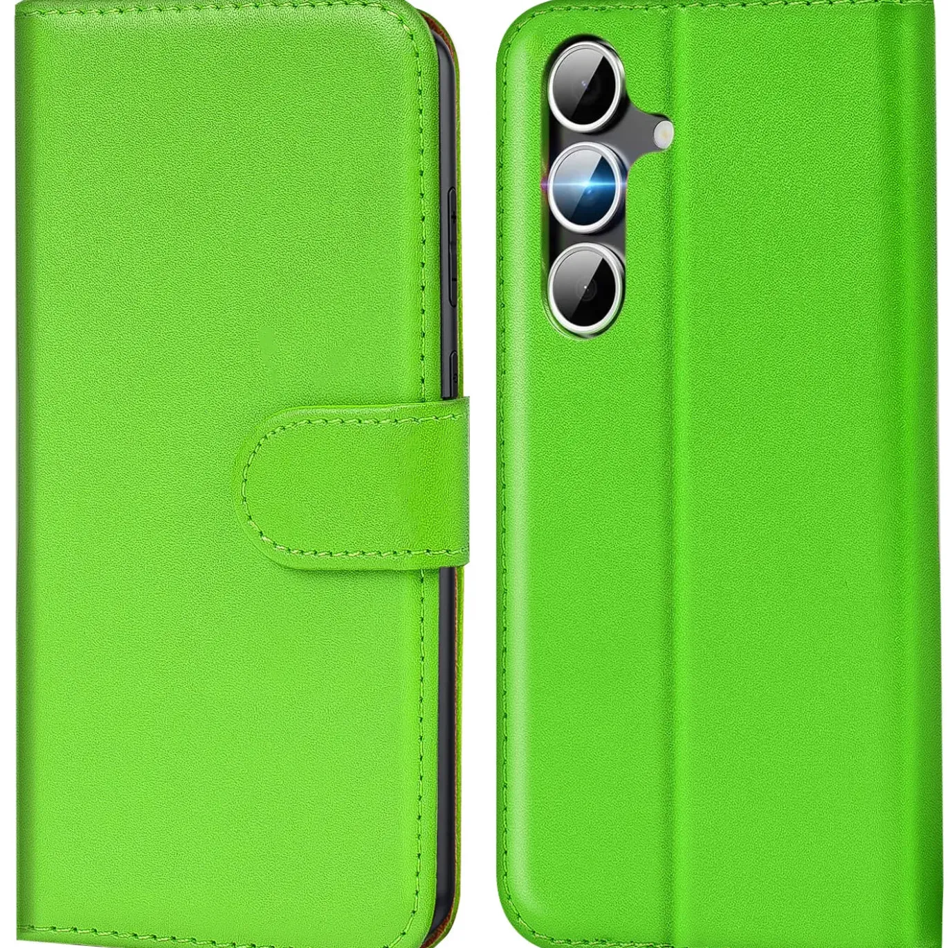 Premium Klapphülle für Samsung Galaxy S26 - Kunstleder Tasche mit Kartenfächern & Standfunktion