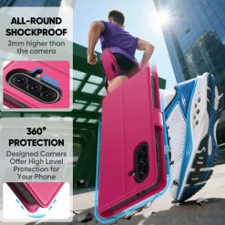 Premium Klapphülle für Samsung Galaxy A37 5G - Kunstleder Tasche mit Kartenfächern & Standfunktion