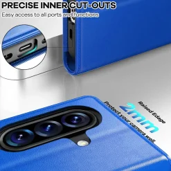 Premium Klapphülle für Samsung Galaxy A37 5G - Kunstleder Tasche mit Kartenfächern & Standfunktion