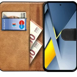 Premium Klapphülle für Xiaomi Poco F8 Ultra - Kunstleder Tasche mit Kartenfächern & Standfunktion