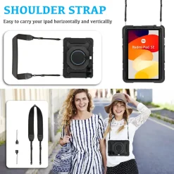 Redmi Pad SE - Armor Case mit Ständer & Schultergurt