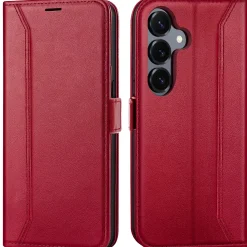 RFID Klapphülle für Samsung Galaxy S26 Plus - PU-Leder Tasche mit 3 Kartenfächern