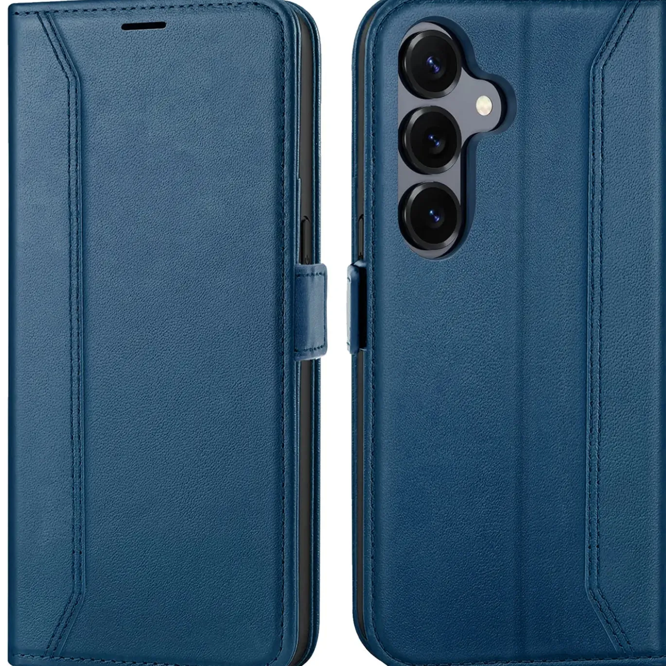 RFID Klapphülle für Samsung Galaxy S26 - PU-Leder Tasche mit 3 Kartenfächern