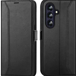 RFID Klapphülle für Samsung Galaxy A27 5G - PU-Leder Tasche mit 3 Kartenfächern