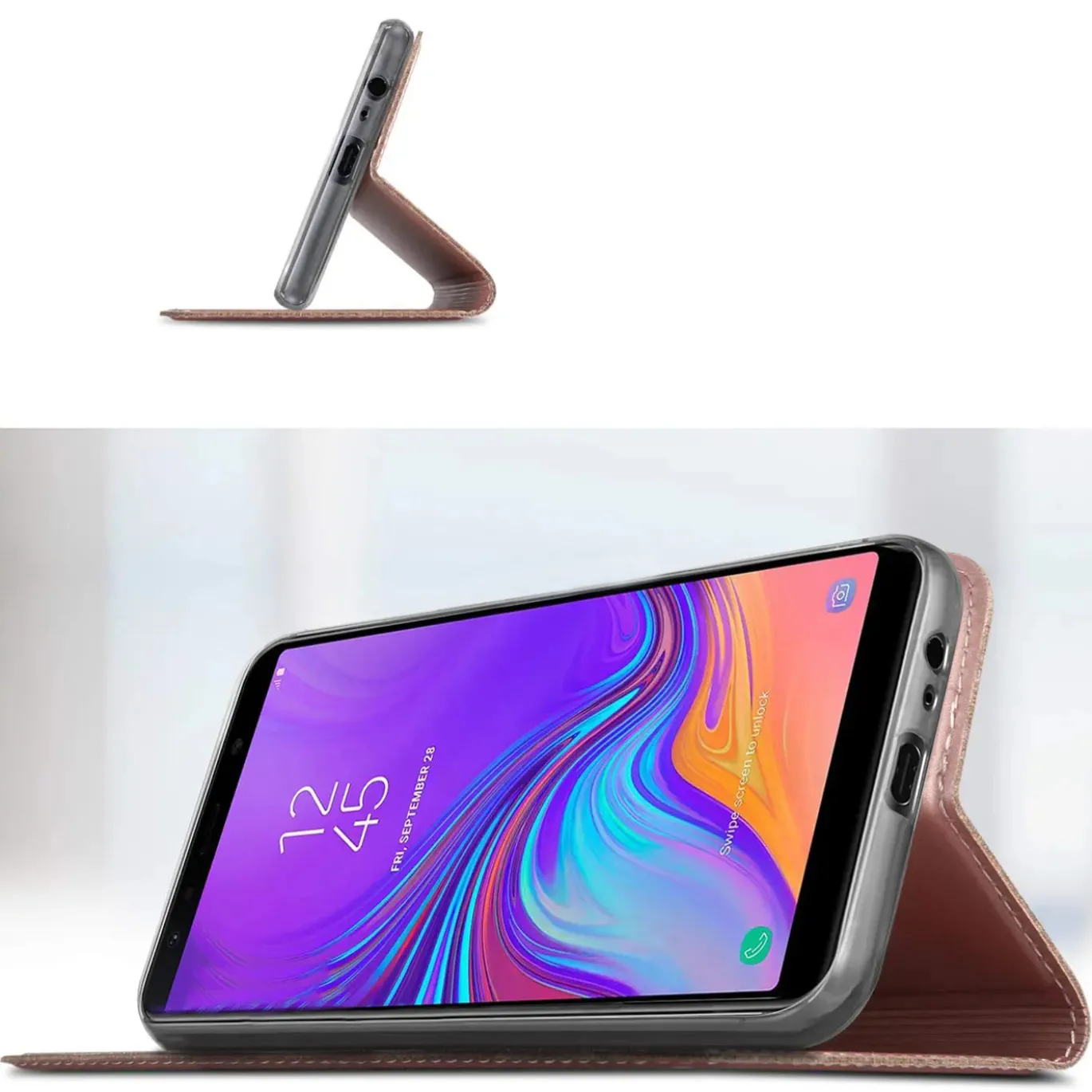 Samsung Galaxy A9 2018 - Booklet Case mit Magnetverschluss